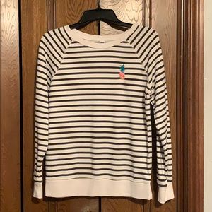 striped sweatshirt